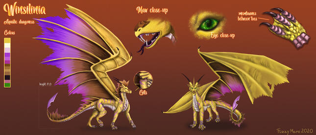 Dragoness-character sheet
