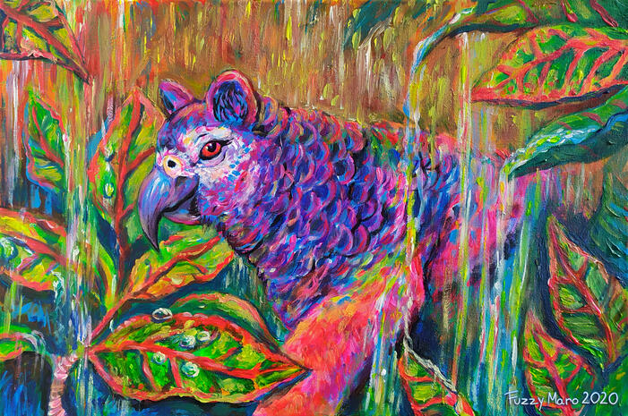 Tabitu (acrylic on canvas)