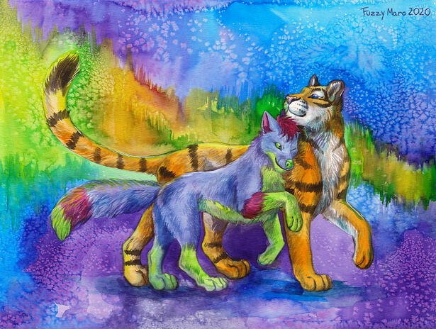 A day to be remembered (watercolors)