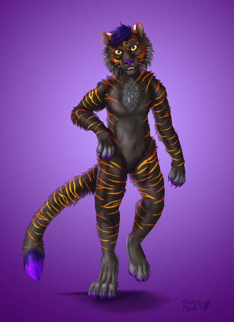 Tiger made from description