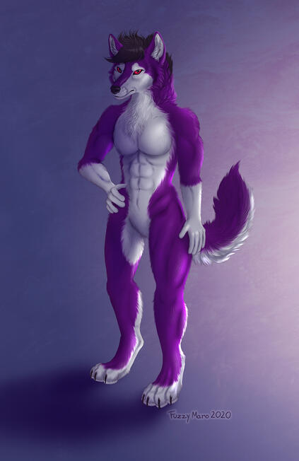 Purple Husky